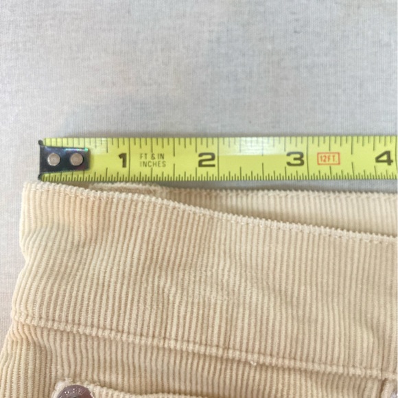 Like new J Crew corduroys cream sz 28 - Picture 5 of 11